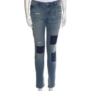 Michael kors patchwork jeans size 2 bin b